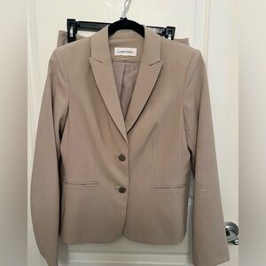 Calvin Klein skirt suit